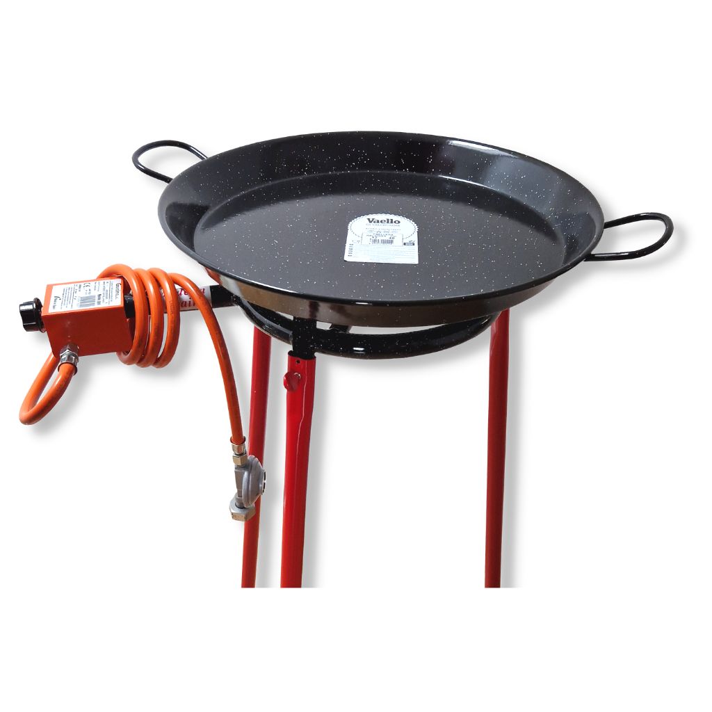 Paella Set 3 bis 4 Personen 46 cm Emaille
