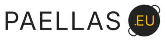 Paellas.eu Logo mit Paellapfannen-Icon